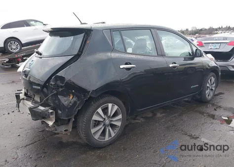 2015 Nissan Leaf Sl z USA, uszkodzony, nr VIN 1N4AZ0CPXFC306557